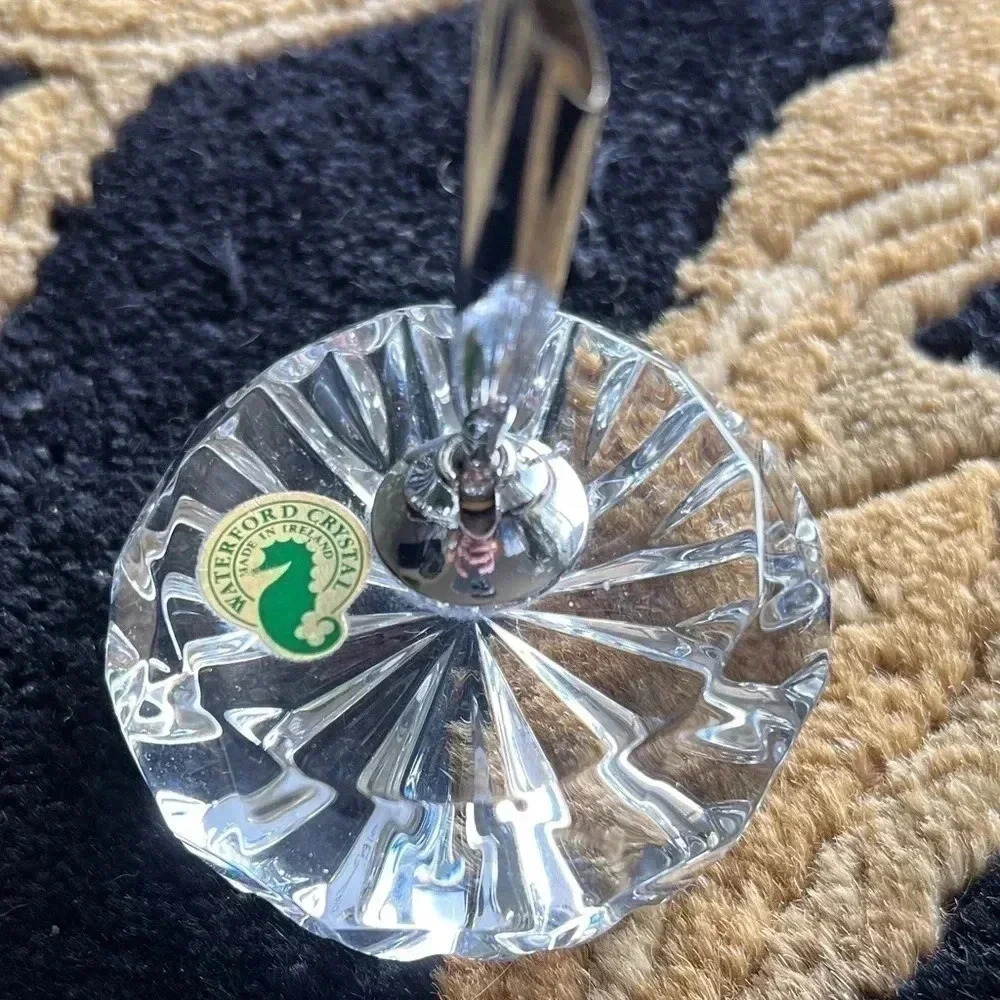 Waterford Crystal Pen Holder Paperweight